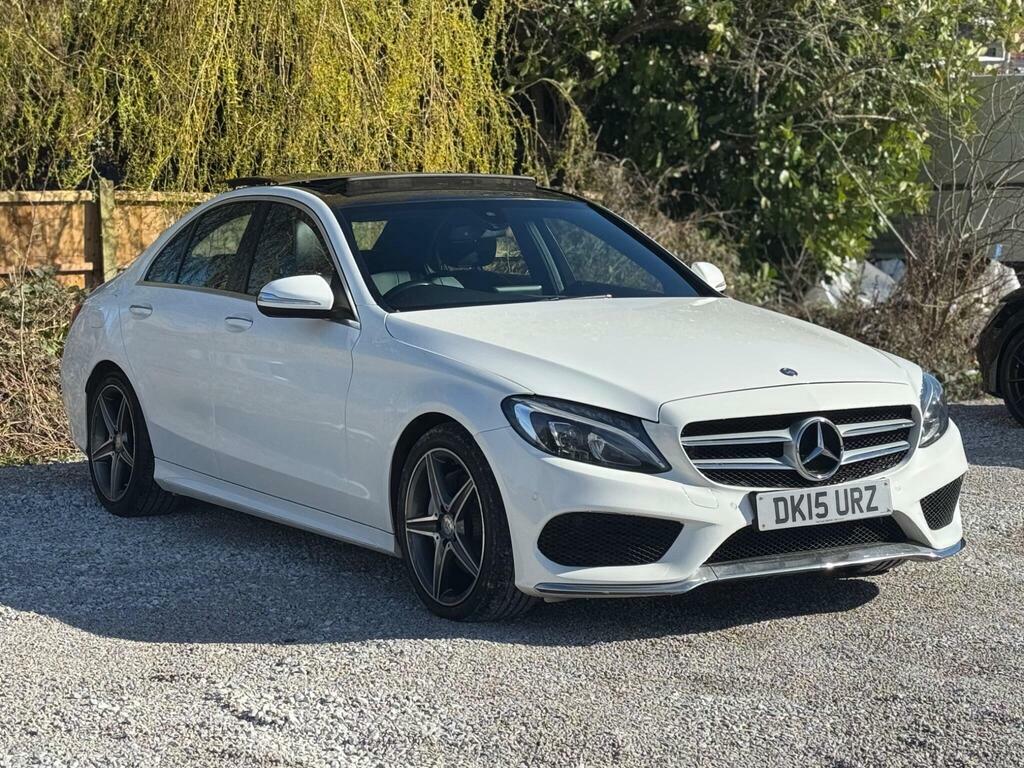 Mercedes-Benz C Class 2.1 C220 Bluetec Amg Line Premium G-tronic Euro DK15URZ White #5