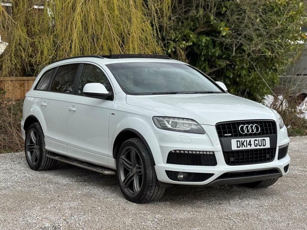 Audi Q7 3.0 Tdi V6 S Line Plus Tiptronic Quattro Euro 5 S DK14GUD White #5