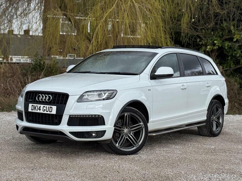 Audi Q7 3.0 Tdi V6 S Line Plus Tiptronic Quattro Euro 5 S DK14GUD White #3