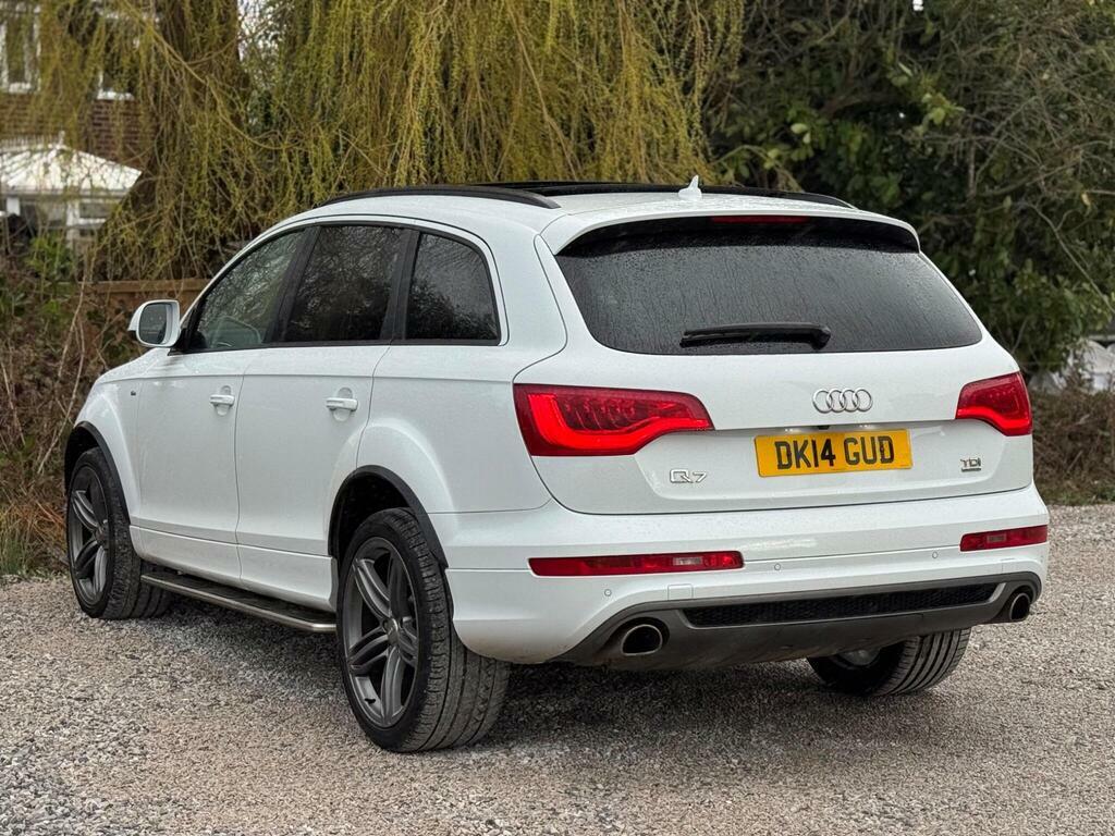 Audi Q7 3.0 Tdi V6 S Line Plus Tiptronic Quattro Euro 5 S DK14GUD White #4