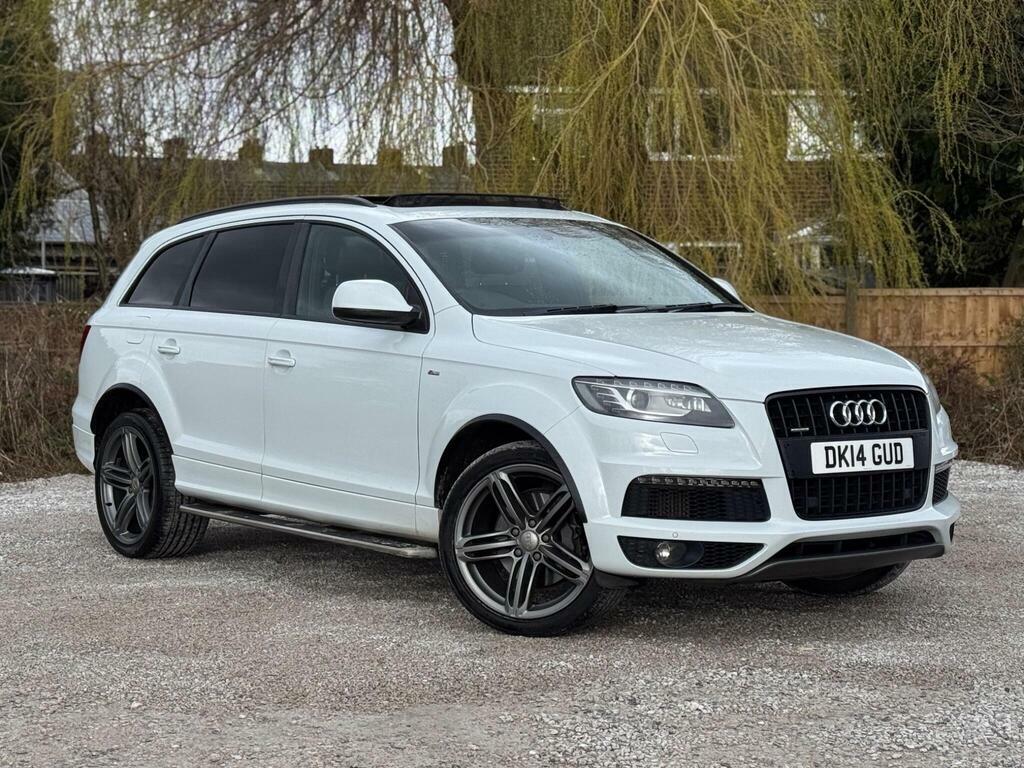 Audi Q7 3.0 Tdi V6 S Line Plus Tiptronic Quattro Euro 5 S DK14GUD White #6