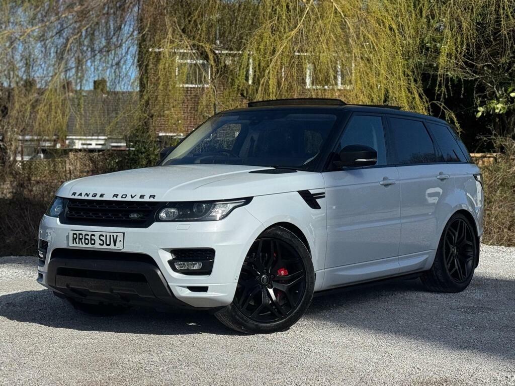 Land Rover Range Rover Sport 3.0 Sd V6 Dynamic 4Wd Euro 6 S RR66SUV White #4