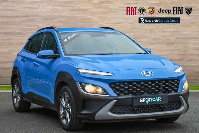 Hyundai Kona 1.0 T-gdi Mhev Se Connect Suv Hybrid Ma Blue