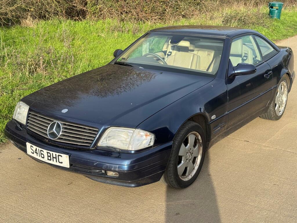 Mercedes-Benz SL Class 3.2 Sl320 Blue #3