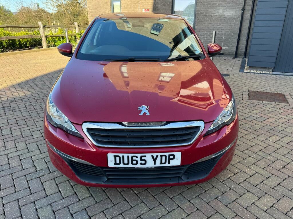 Peugeot 308 SW 1.6 Bluehdi Active Euro 6 Ss DU65YDP Red #2