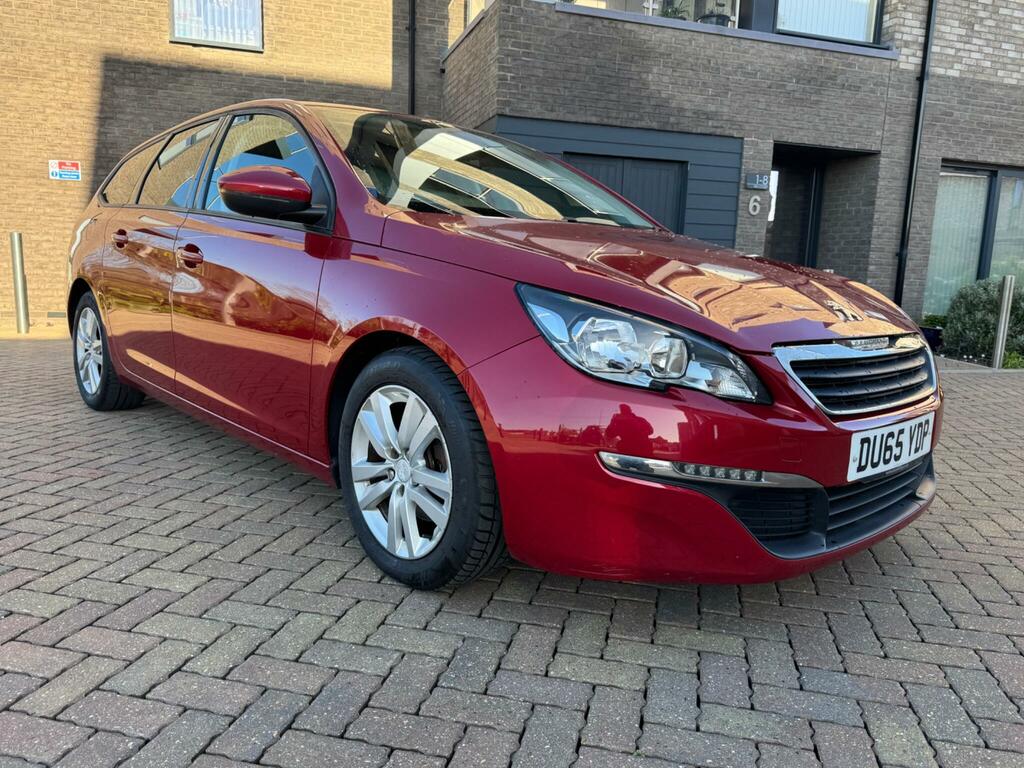 Peugeot 308 SW 1.6 Bluehdi Active Euro 6 Ss DU65YDP Red #6
