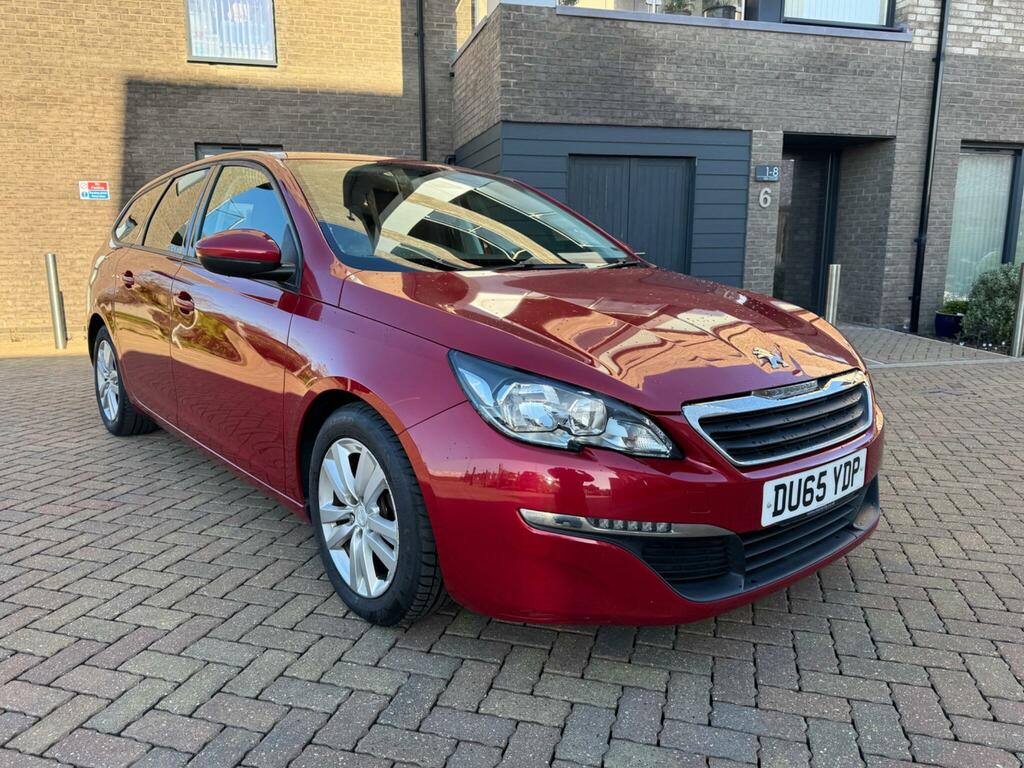 Peugeot 308 SW 1.6 Bluehdi Active Euro 6 Ss DU65YDP Red #5