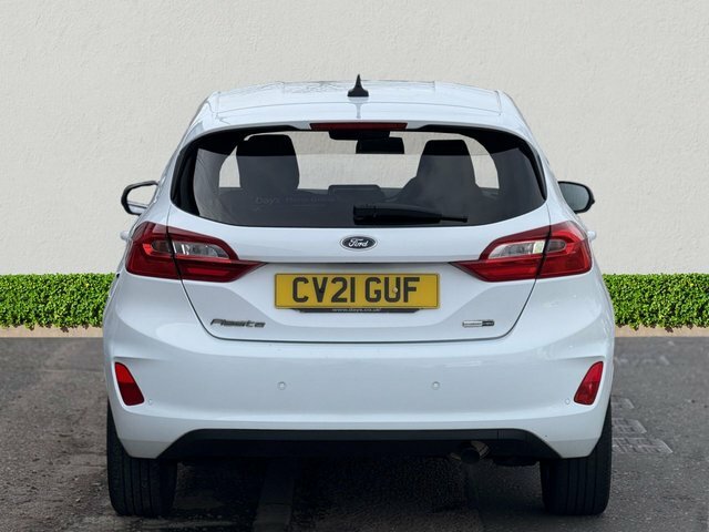 Ford Fiesta 1.0T Ecoboost Mhev Titanium Hatchback M White #6