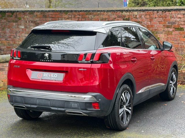 Peugeot 3008 2018 1.5 Bluehdi Gt Line Suv Eur KY68MDK Red #6