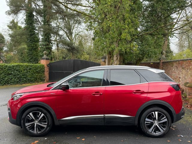 Peugeot 3008 2018 1.5 Bluehdi Gt Line Suv Eur KY68MDK Red #2