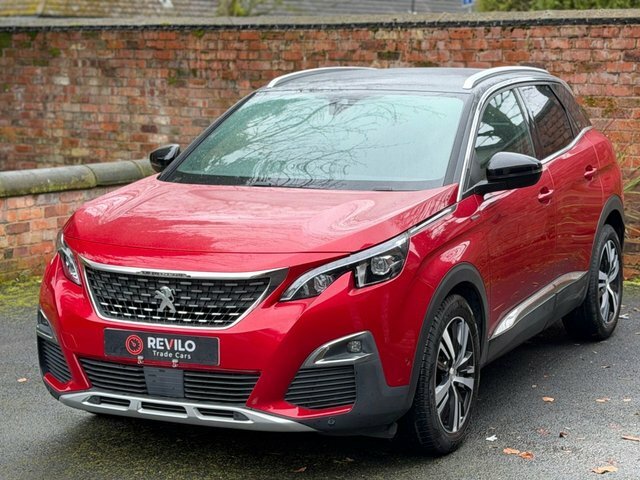 Peugeot 3008 2018 1.5 Bluehdi Gt Line Suv Eur Red