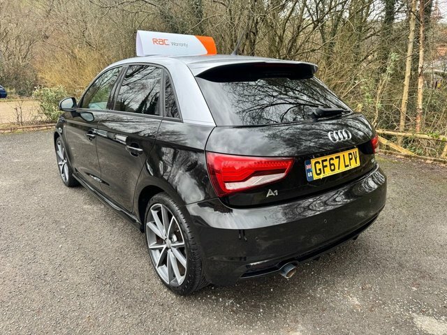 Audi A1 Hatchback GF67LPV Black #3