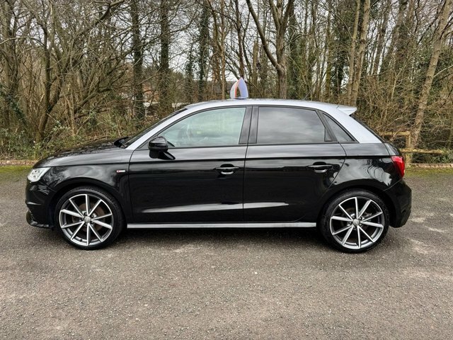 Audi A1 Hatchback GF67LPV Black #2