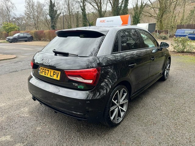 Audi A1 Hatchback GF67LPV Black #4