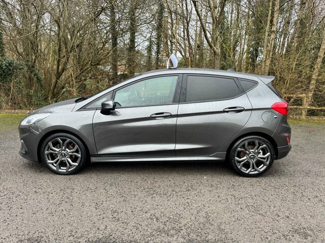 Ford Fiesta Hatchback BJ19LJV Grey #3