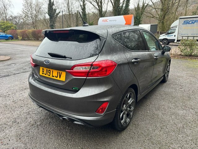 Ford Fiesta Hatchback BJ19LJV Grey #4