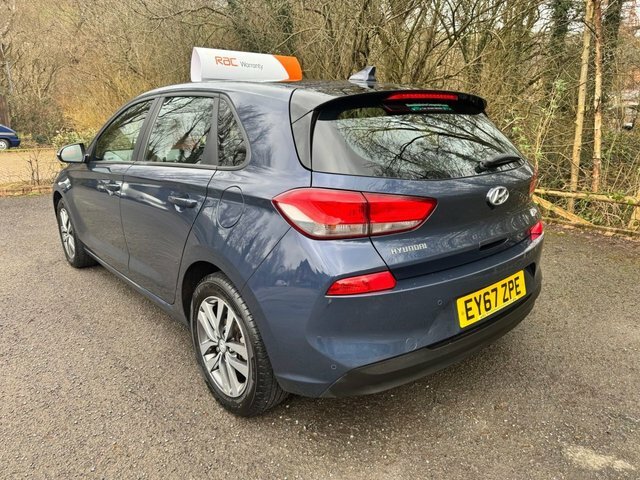Hyundai I30 Hatchback EY67ZPE Blue #3