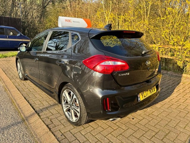 Kia Ceed Hatchback YL17NXA Black #3