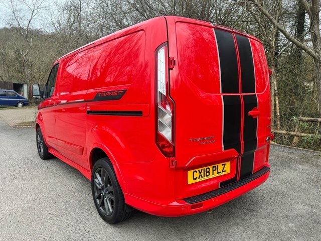 Ford Transit Custom Mpv CX18PLZ Red #3