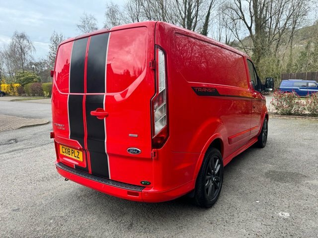 Ford Transit Custom Mpv CX18PLZ Red #4