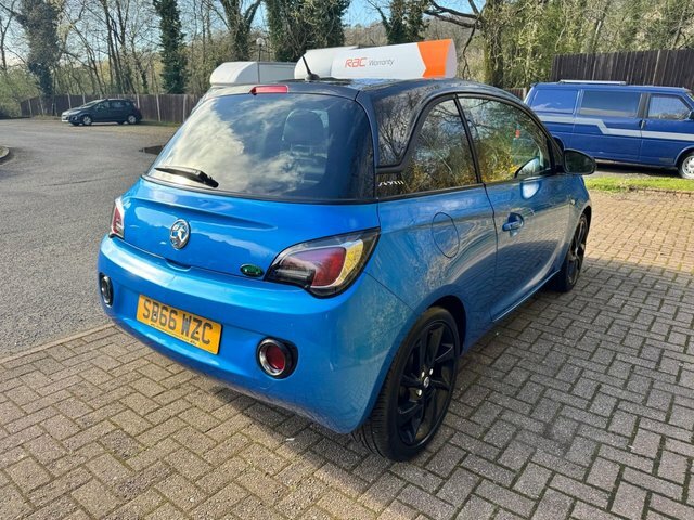 Vauxhall Adam Hatchback SB66WZC Blue #4