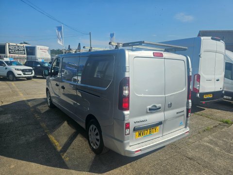 Vauxhall Vivaro L2h1 2900 Sportive MV17BTY Silver #4