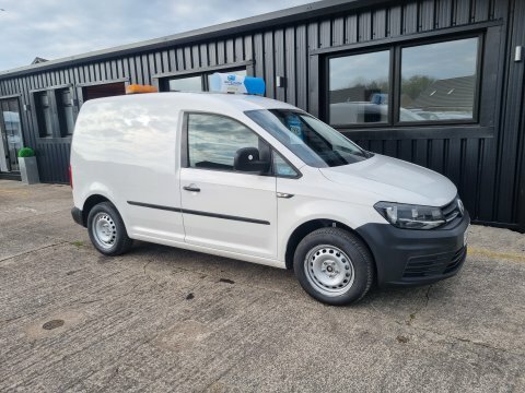 Volkswagen Caddy C20 Plus Tdi DU66NJO White #4