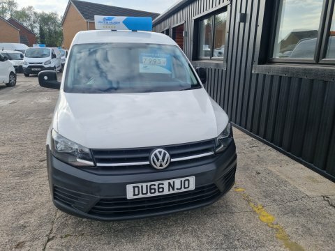 Volkswagen Caddy C20 Plus Tdi DU66NJO White #2