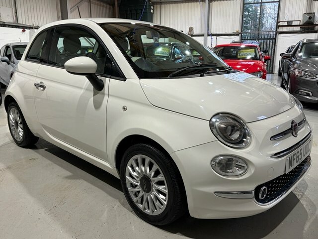 Fiat 500 2015 1.2 Lounge Hatchback Euro 6 White
