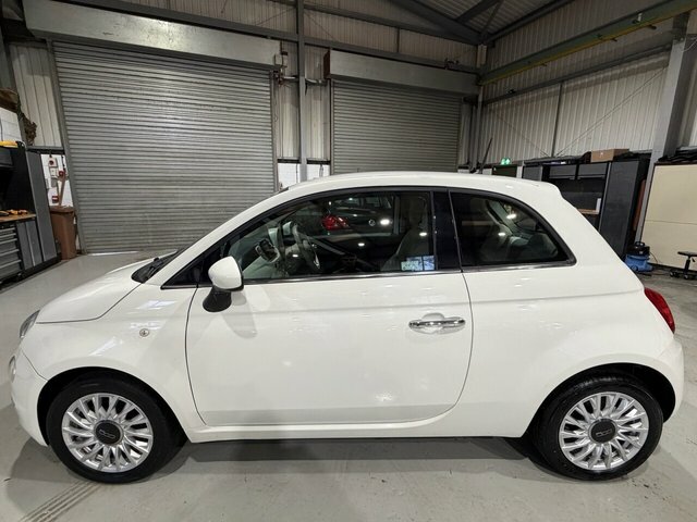 Fiat 500 2015 1.2 Lounge Hatchback Euro 6 MF65UOC White #6