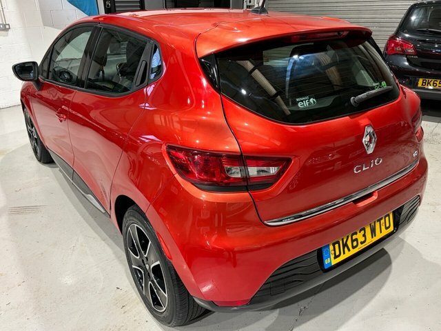 Renault Clio 2013 1.5 Dci Dynamique Medianav Hatchback Dies DK63WTO Red #5