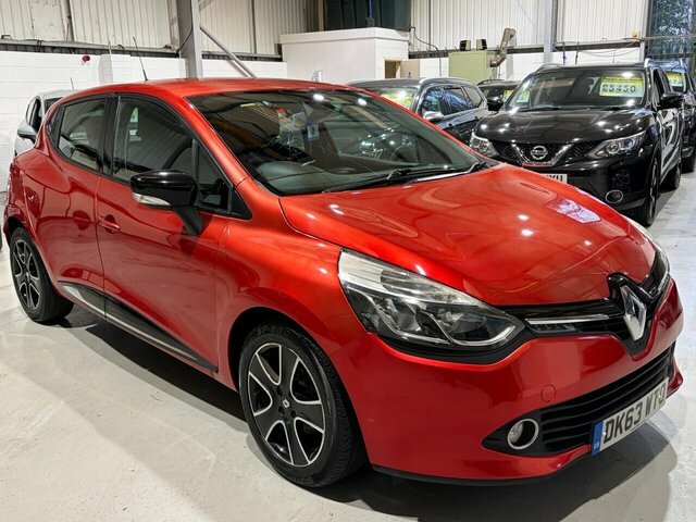 Renault Clio 2013 1.5 Dci Dynamique Medianav Hatchback Dies Red
