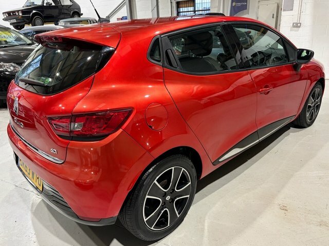 Renault Clio 2013 1.5 Dci Dynamique Medianav Hatchback Dies DK63WTO Red #3