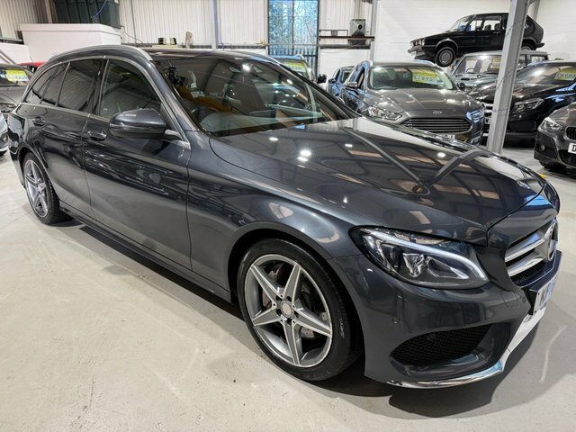Mercedes-Benz C Class 2016 2.1 C250d Amg Line Premium Plus Estate Di Grey
