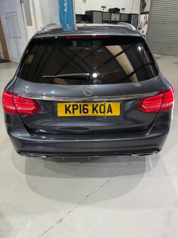Mercedes-Benz C Class 2016 2.1 C250d Amg Line Premium Plus Estate Di KP16KOA Grey #4