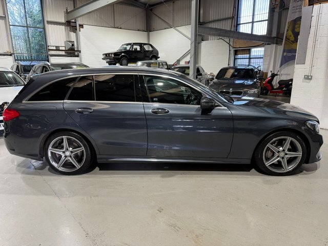 Mercedes-Benz C Class 2016 2.1 C250d Amg Line Premium Plus Estate Di KP16KOA Grey #2