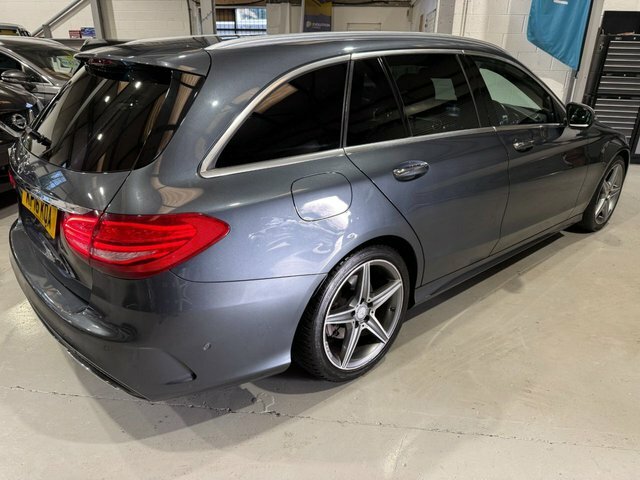 Mercedes-Benz C Class 2016 2.1 C250d Amg Line Premium Plus Estate Di KP16KOA Grey #3