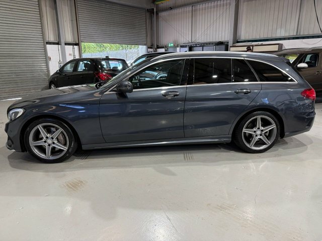 Mercedes-Benz C Class 2016 2.1 C250d Amg Line Premium Plus Estate Di KP16KOA Grey #6