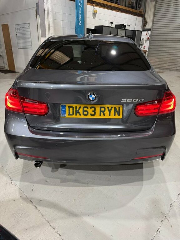 BMW 3 Series 2013 2.0 320D M Sport Saloon Euro DK63RYN Grey #3