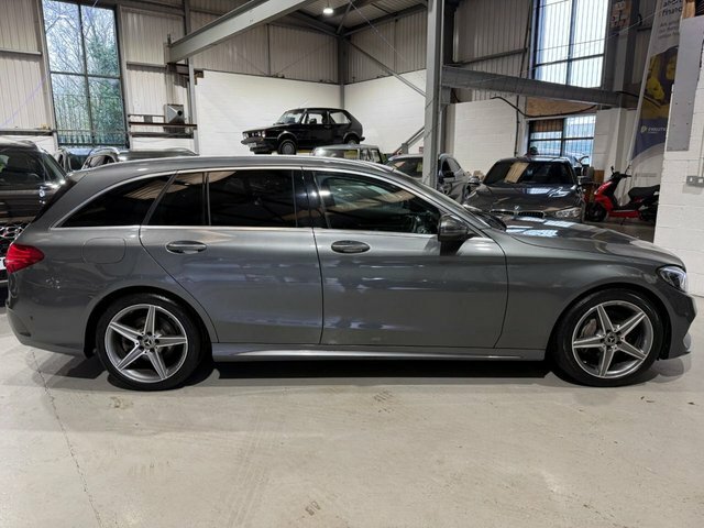 Mercedes-Benz C Class 2018 2.1 C220d Amg Line Estate G-tronic OY18WVW Grey #2