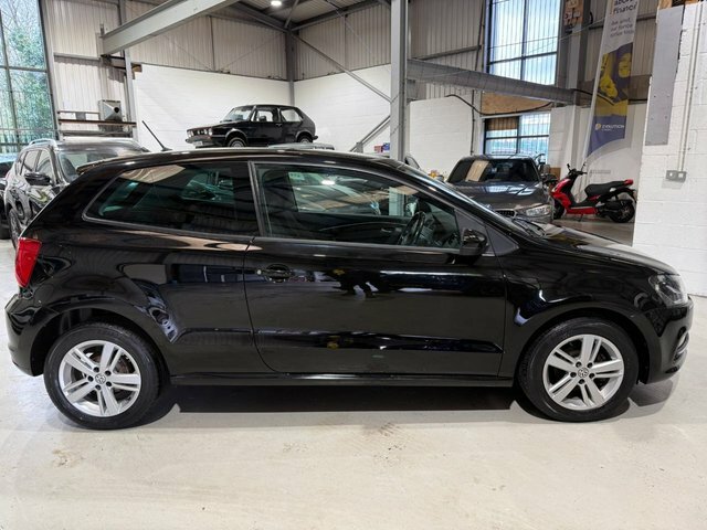 Volkswagen Polo 2017 1.0 Bluemotion Tech Match Edition Hatchback 3 PE17ZYK Black #2