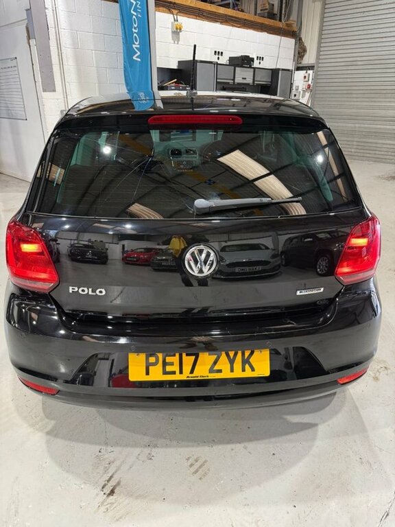 Volkswagen Polo 2017 1.0 Bluemotion Tech Match Edition Hatchback 3 PE17ZYK Black #4