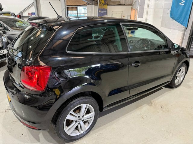 Volkswagen Polo 2017 1.0 Bluemotion Tech Match Edition Hatchback 3 PE17ZYK Black #3