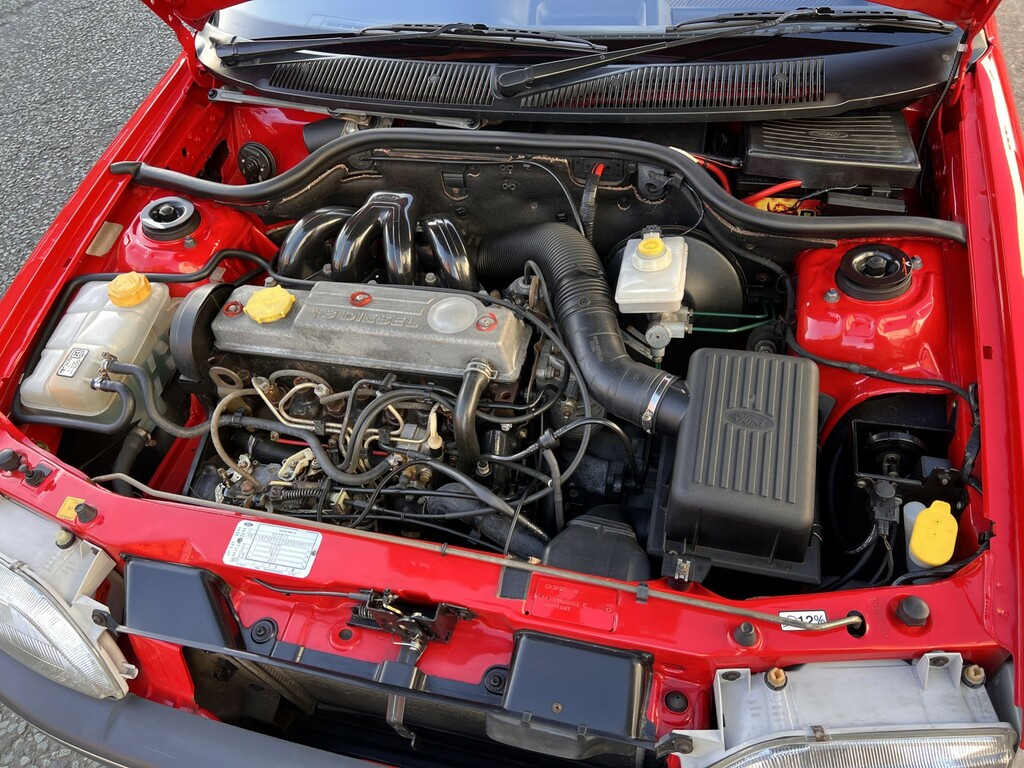 Ford Escort 1.8D Popular Mk5 Red #3