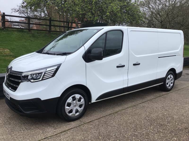 Renault Trafic Ll30 Blue Dci 130 Advance Van - 2023 23 MW23ZDC White #5
