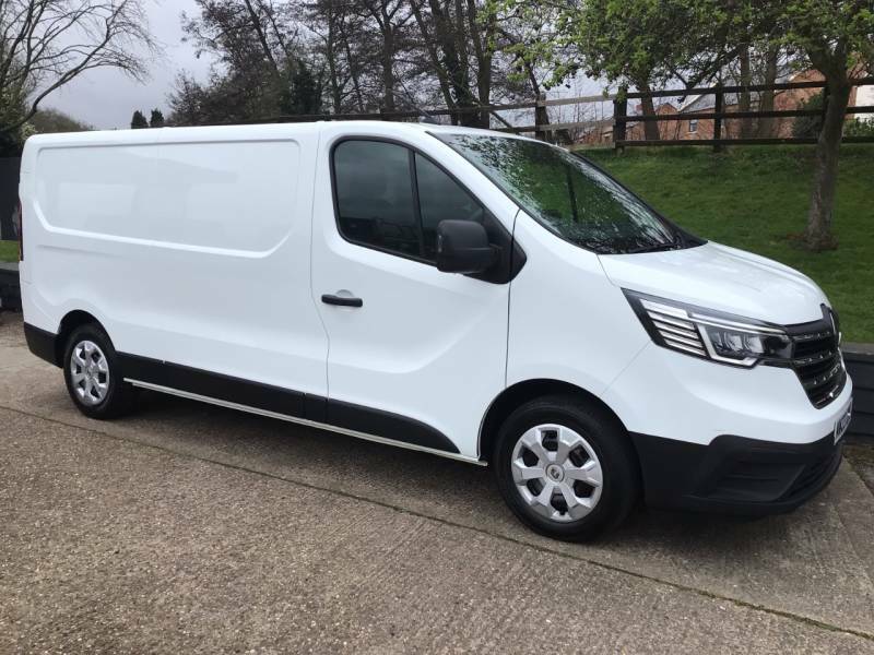 Renault Trafic Ll30 Blue Dci 130 Advance Van - 2023 23 MW23ZDC White #2