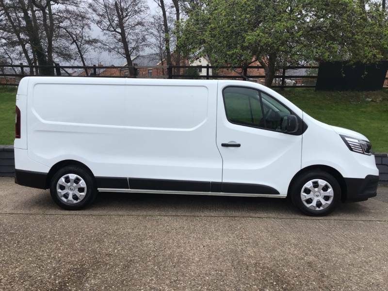 Renault Trafic Ll30 Blue Dci 130 Advance Van - 2023 23 MW23ZDC White #3
