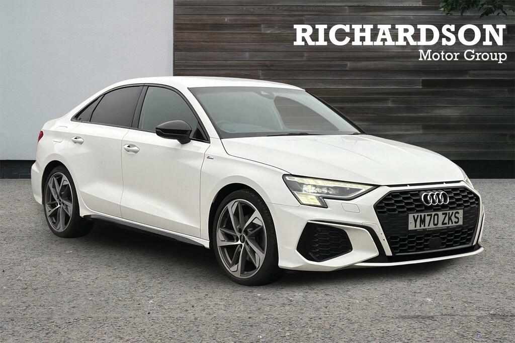 Audi A3 2.0 Tdi 35 Edition 1 S Tronic Euro 6 Ss White