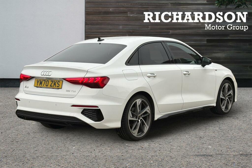 Audi A3 2.0 Tdi 35 Edition 1 S Tronic Euro 6 Ss White #5