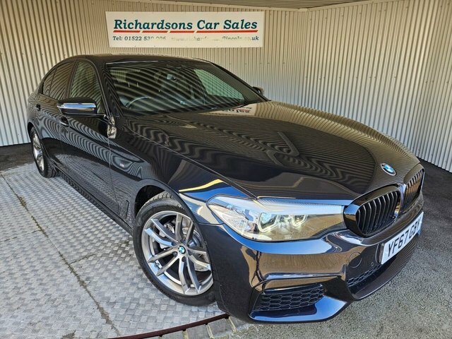 BMW 5 Series 2.0 520D M Sport Saloon Xdrive Eur Black